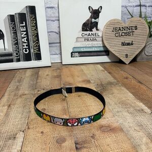 Buckle Down Youth Chrome Buckle Web Belt - Kawaii Avengers Faces Marvel‎